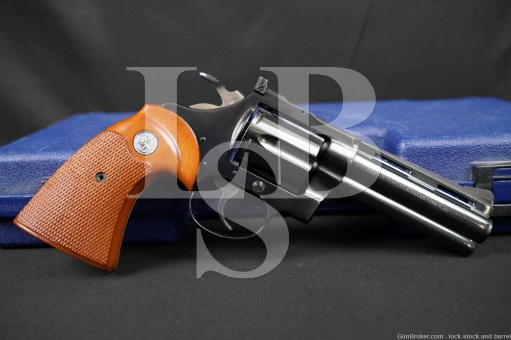 COLT Diamondback 38 Special DA/SA Double Action Revolver MFD 1982 Snap-Case