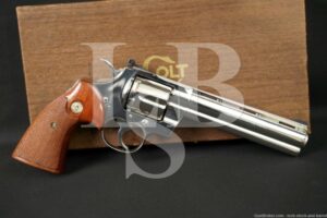COLT Python I3661 .357 Magnum DA/SA Double-Action Revolver, MFD 1972