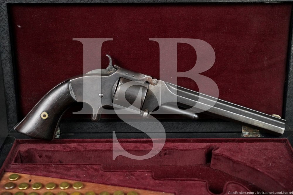 Civil War Smith & Wesson S&W No. 2 Old Army .32 RF 6" Revolver Antique