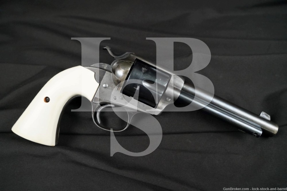 Colt Bisley Model SAA 5 1/2″ .38-40 Single Action Army Revolver, 1905 C&R