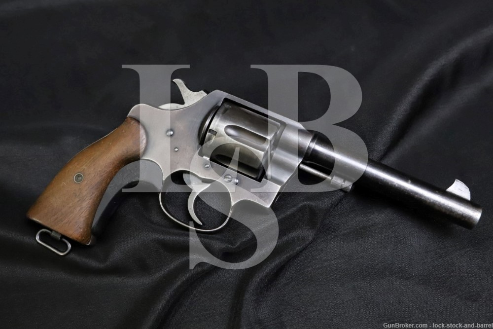 Colt New Service Model 1917 Army .45 ACP DA/SA Double Revolver, 1918 C&R