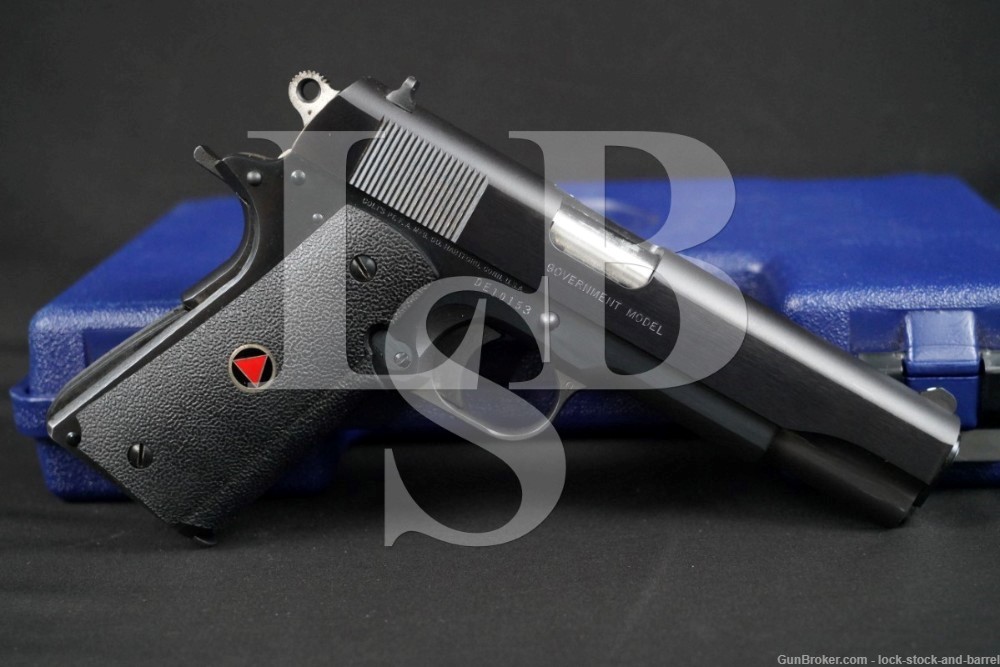 First Year Colt Delta Elite Blue 5″ 10mm 1911 Semi-Automatic Pistol, 1987