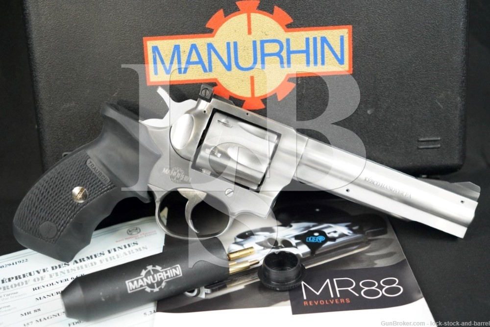 Kebco Manurhin MR88 357 Mag DA/SA Double Revolver 1995-1999