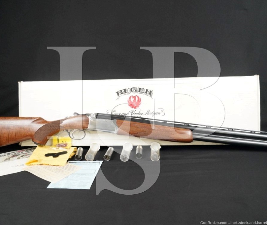 Ruger Red Label 04131 12 GA Over Under OU Double Shotgun MFD 1997 Stainless