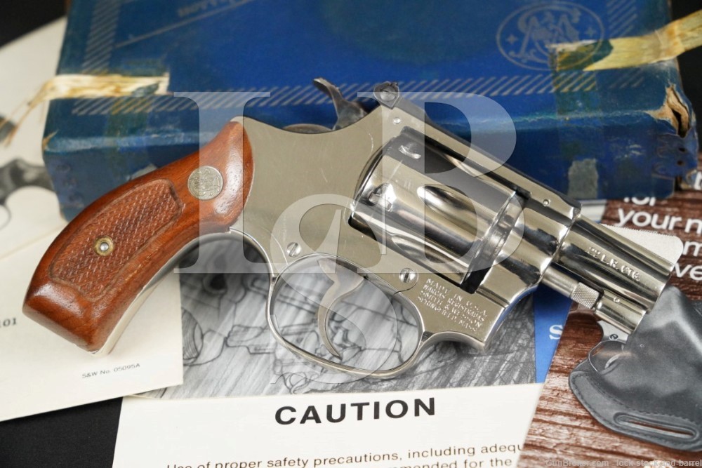 Smith & Wesson S&W Model 34-1 1953 .22/32 Kit Gun .22 LR Revolver