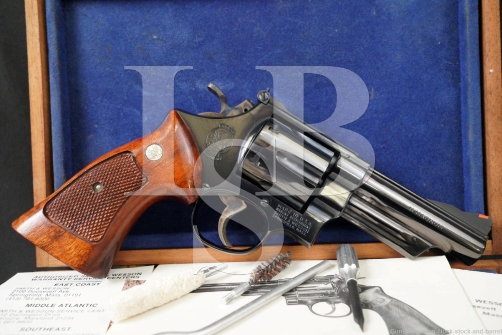 Smith & Wesson S&W Model 57 No Dash .41 Mag 4″ Revolver MFD 1979-1980