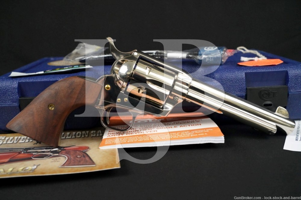 Talo Exclusive Colt Silver Stallion Single Action Army SAA Revolver, 2021