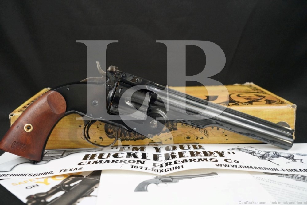 Uberti Cimarron Schofield M1875 .38 LC 7" Single Action Top Break Revolver