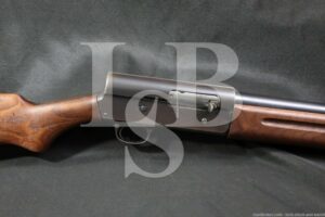 WWII U.S. US Savage Model 720 Riot-Style 12 GA Semi-Automatic Shotgun, C&R