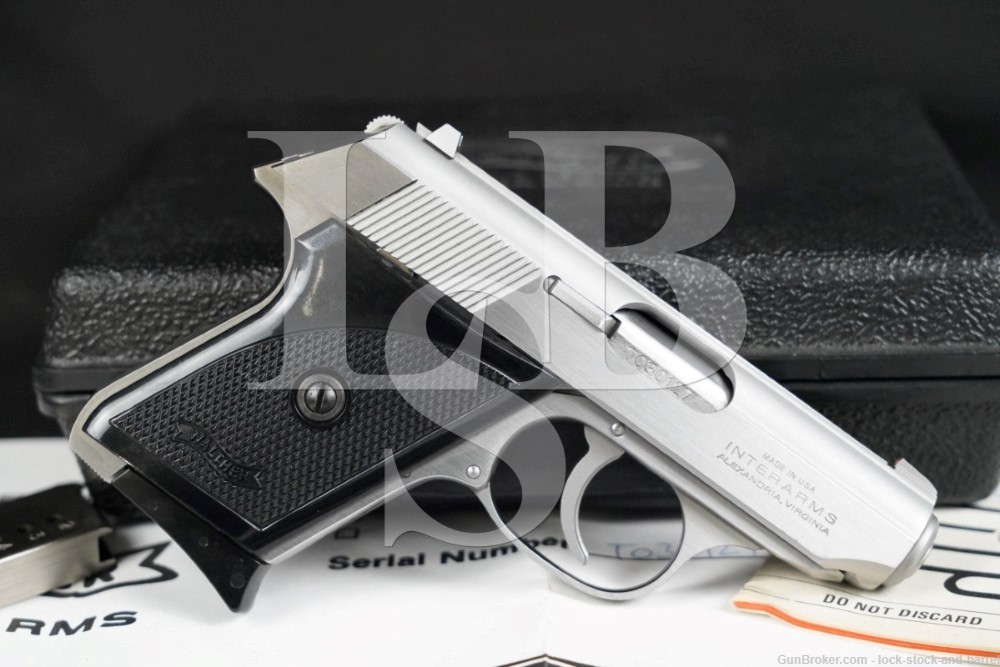 Walther Interarms Model TPH .22 LR 2.75″ Stainless Semi-Auto Pistol, 1996