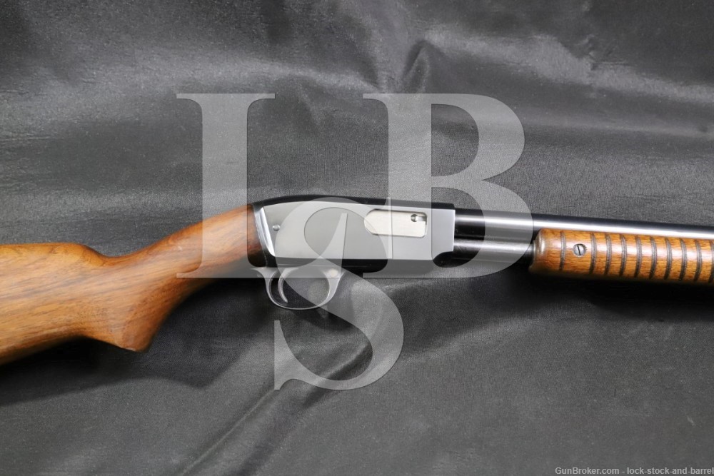 Winchester Model 61 22 Shot Slide Pump Action Rifle Mfd 1951 Candr Lock Stock And Barrel 6558