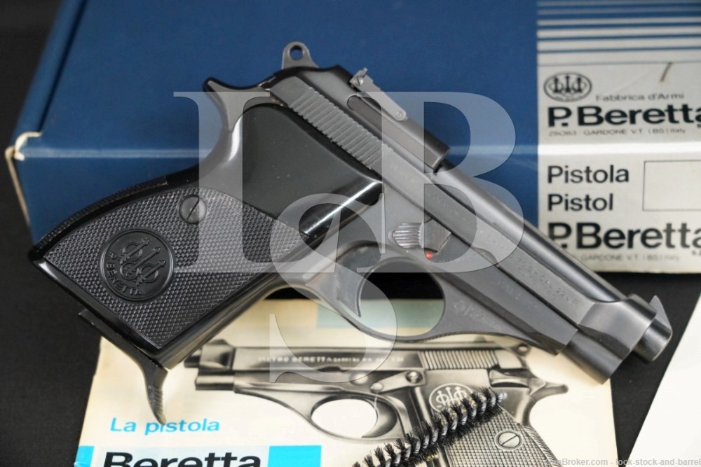 Beretta Model 70S 70-S .22 LR Steel Frame Single Action Semi-Auto MFD 1981