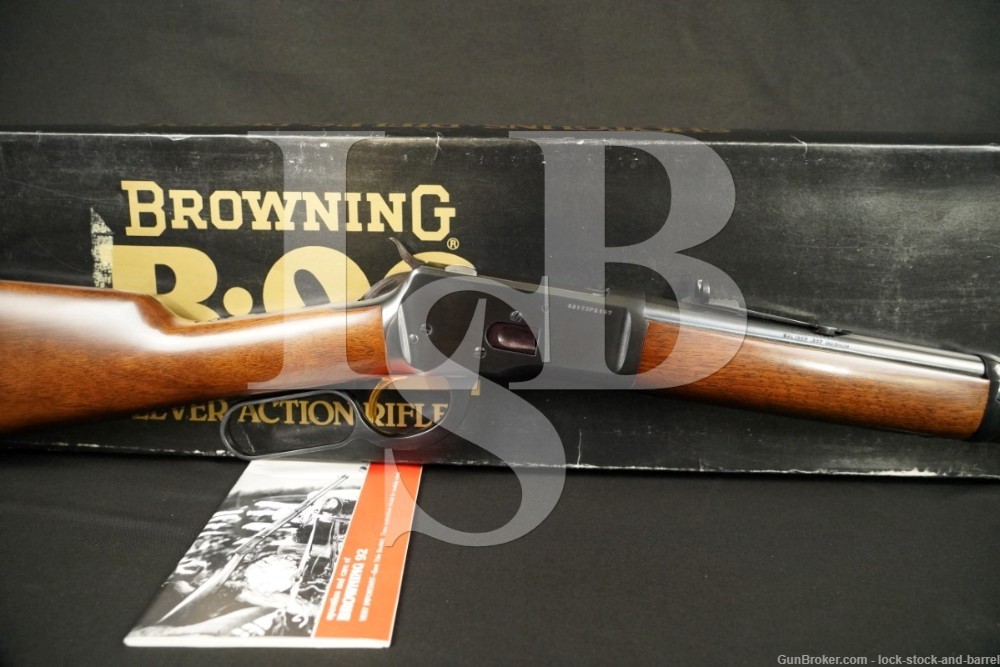 Browning Miroku Model B-92 B92 .357 Magnum 20" Lever Action Rifle, MFD 1983