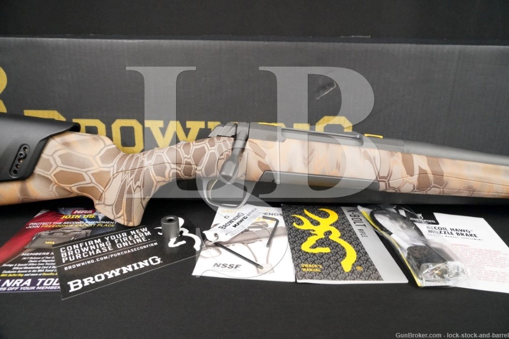 Browning Miroku X-Bolt RMEF 26″ Parkerized Bolt Action Rifle, 2021 w/ Box