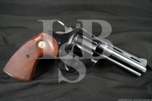 Colt Diamondback Model D5140 Blue 4" .22 LR SA/DA Revolver, MFD 1977