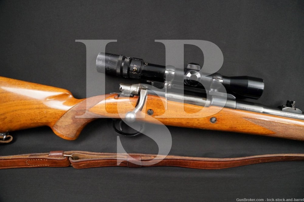 FN Browning High Power Safari Grade .338 Winchester mag 24″ Bolt Rifle C&R