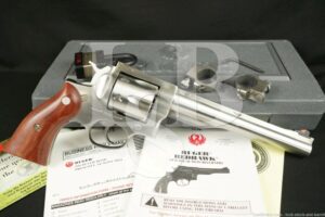 Ruger Redhawk 05003 KRH-44R Stainless 7 1/2" .44 Magnum Revolver & Box 2007