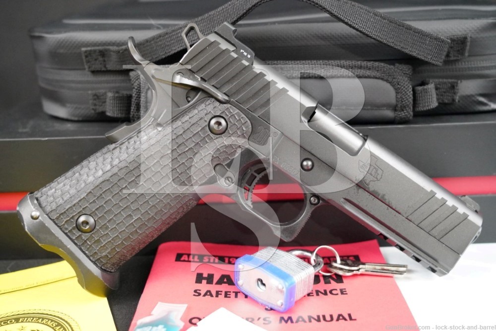 STI International Model Tactical DS 9mm 4″ 2011 1911 Semi-Automatic Pistol