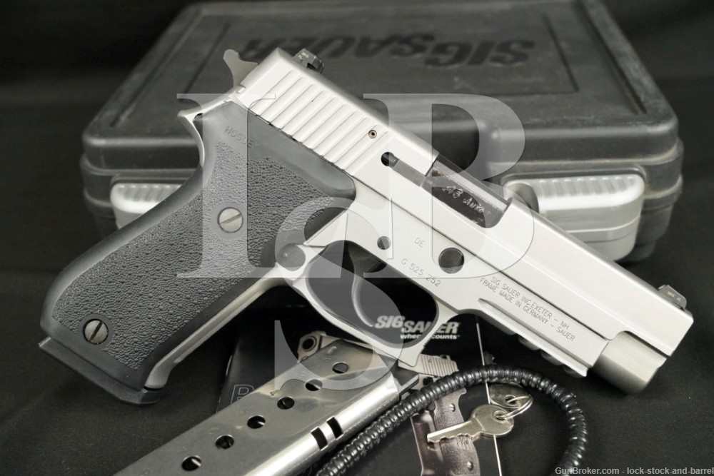 Sig Sauer P220 P-220 .45 ACP DA/SA Stainless Semi-Automatic Pistol MFD 2012