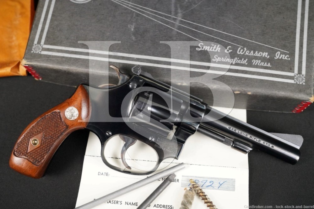 Smith & Wesson S&W 1953 .22/32 Kit Gun Pre-Model 34 .22 LR 4" Revolver C&R