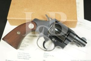 US Counter Intelligence Corps CIC Colt Detective Special Revolver, 1944 C&R