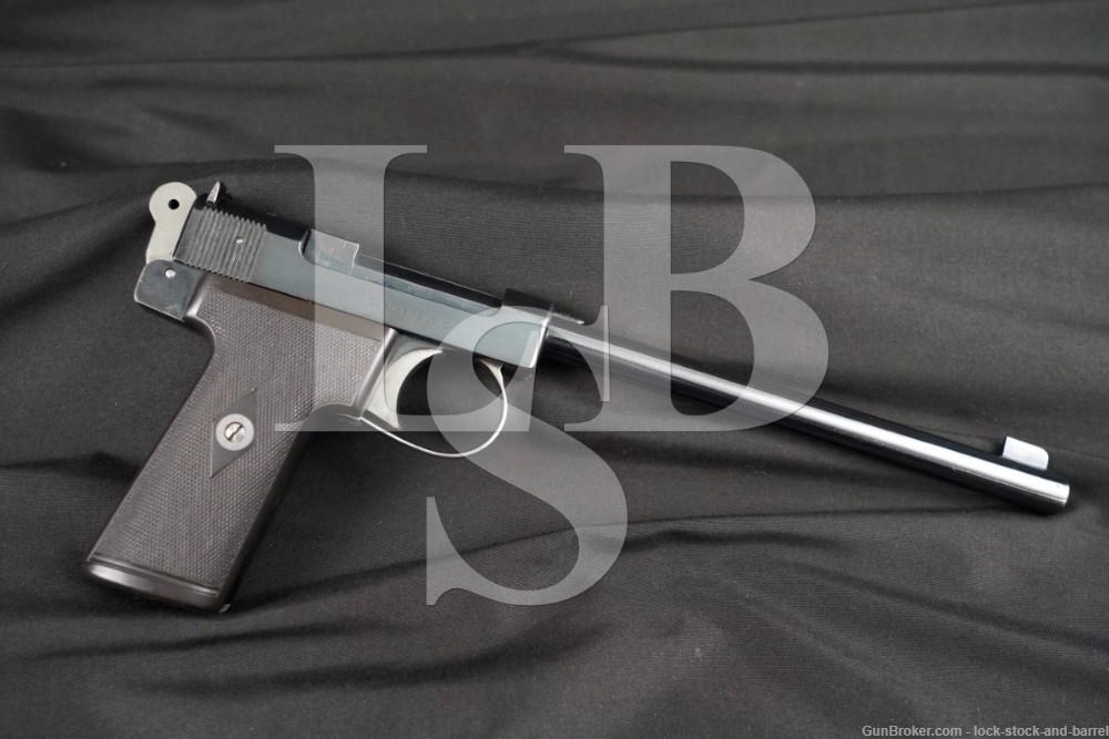 Webley & Scott Model 1911 Target Pistol .22 Rimfire Long Single Shot, C&R