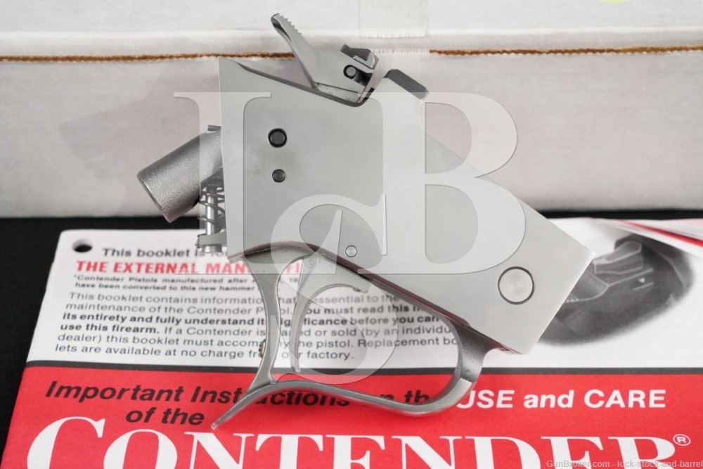 Thompson/Center Arms TC Stainless ‘Flat-Side’ Series Contender Frame ONLY