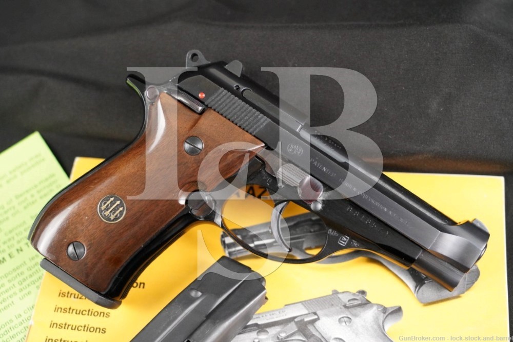 Beretta 84B 84-B .380 ACP 3.81" Single/Double-Action Semi-Auto Pistol 1982