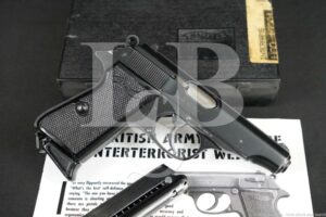 British L66A1 L66-A1 Walther PP .22 LR Semi-Automatic Pistol, 1974