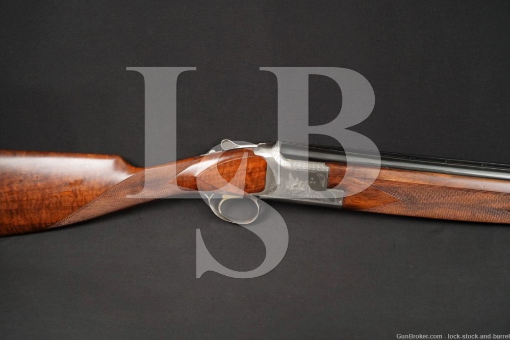 FN Browning Model B125 B-125 Grade B Engraved 12 Ga 28″ O/U Shotgun, 1994