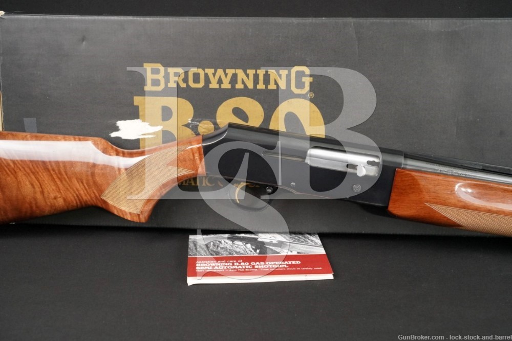 FN Browning Portugal B80 B-80 B 80 20 Ga. 26.5″ Semi-Automatic Shotgun 1982