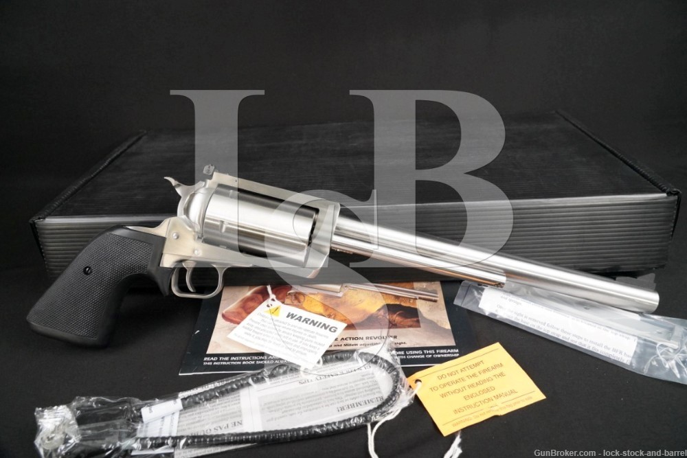 Magnum Research BFR Biggest Finest Revolver .460 S&W Mag 10″ Single ...