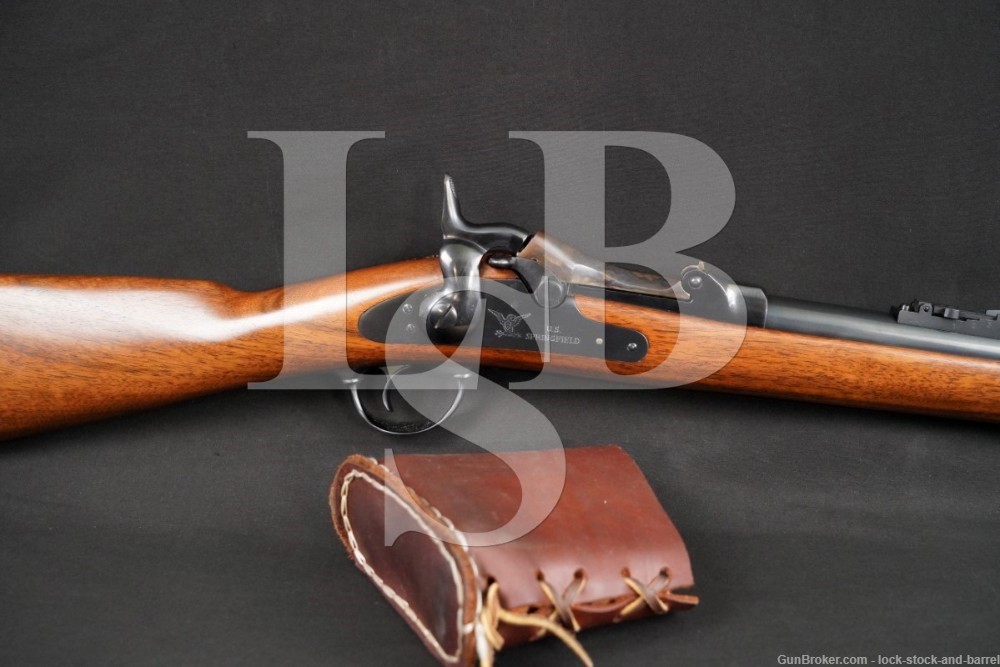 Pedersoli Repro Springfield Trapdoor Carbine .45-70 Govt. Single-Shot Rifle