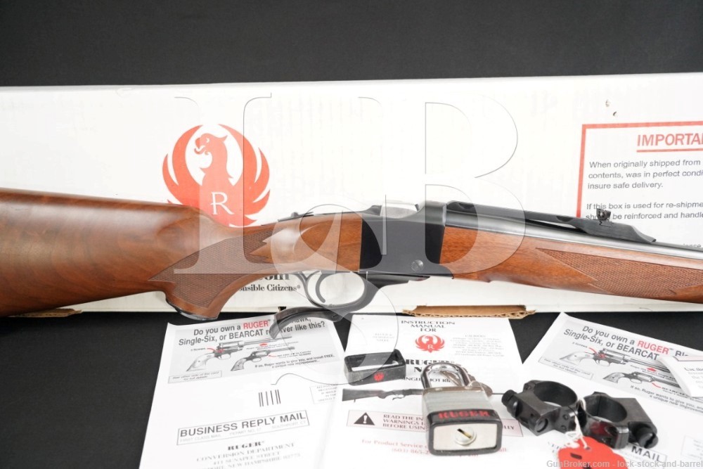 Ruger No 1 No-1 Number-1 1-A 11348 303 British 7.7×56mmR Single-Shot Rifle