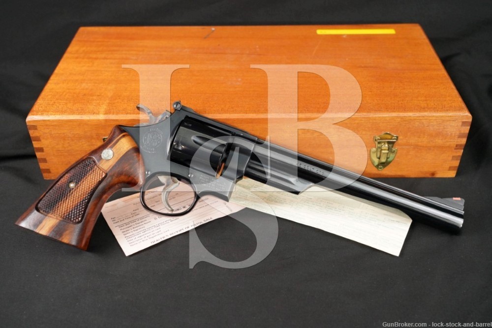 Smith & Wesson S&W Model 25-5 .45 Colt 8 3/8″ DA/SA Revolver, MFD 1980