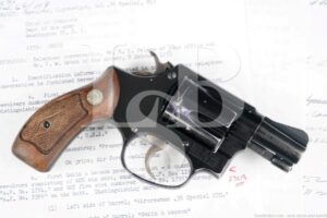 USAF Smith & Wesson S&W Model Baby Aircrewman .38 Spl 2" Revolver C&R