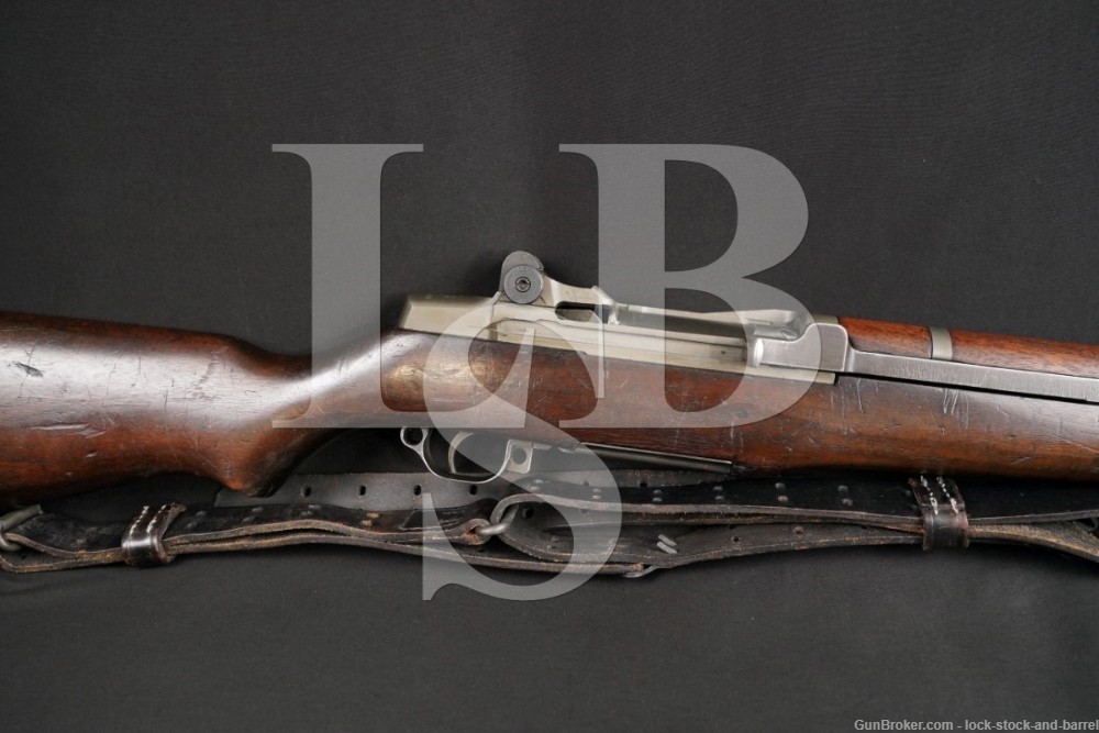 WWII Springfield M1 Garand US U.S. .30-06 Semi Automatic Rifle MFD 1943 C&R