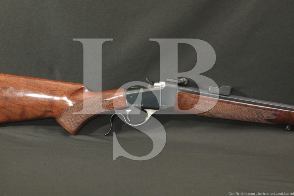 Browning Miroku Model 1885 .22 Hornet 24″ High Wall Single Shot Rifle, 1996