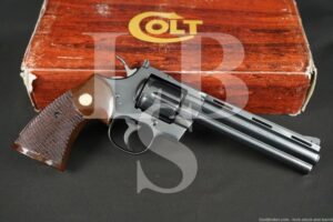 COLT Python I3660 .357 Magnum DA/SA Double-Action Revolver, MFD 1973 NO CA