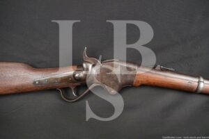 Civil War Era Spencer 1860 Carbine .56-56 Rimfire Lever Rifle, 1864 Antique