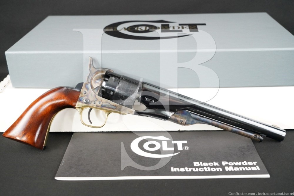 Colt 3rd Gen Signature Series 1860 Army 44 Cal Percussion 1995-1996 Antique