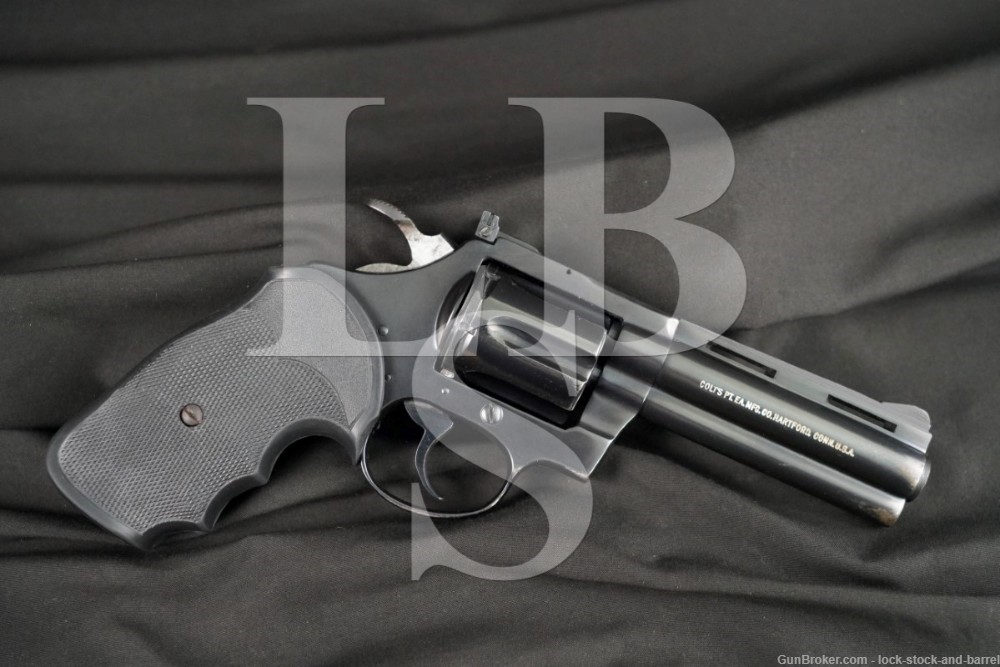 Colt Diamondback Model D5140 4" .22 LR Double Action Revolver, 1981 NO CA