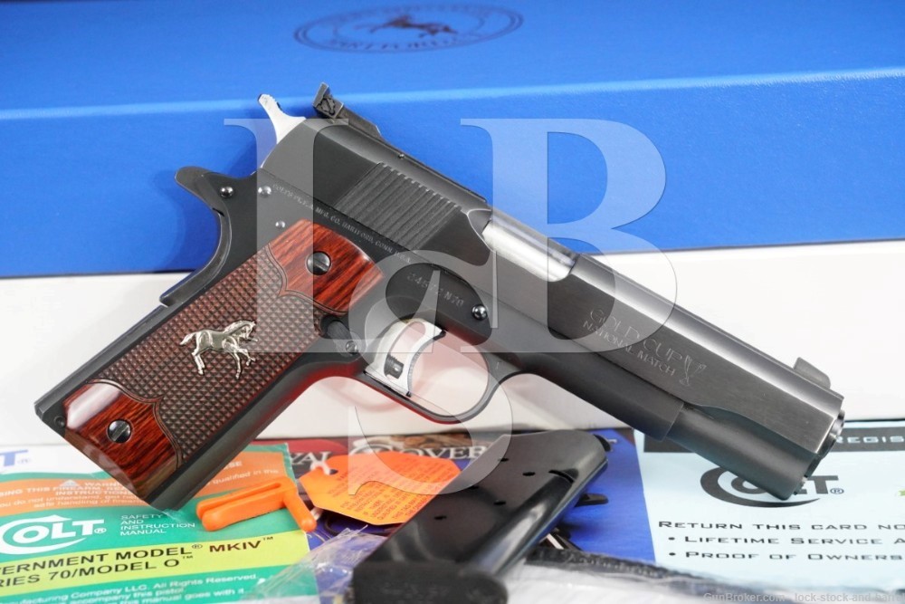 Colt Gold Cup National Match MK IV Series ’70 .45 ACP 1911 Pistol, ATF C&R