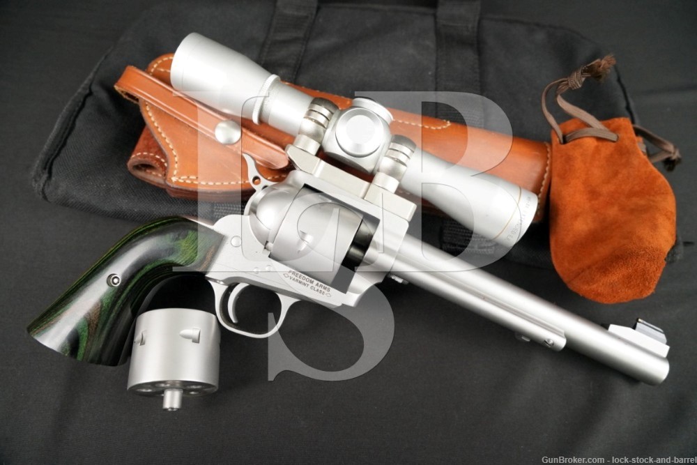 Freedom Arms Model 252 Varmint Class .22 LR WMR 7.5" Single Action Revolver