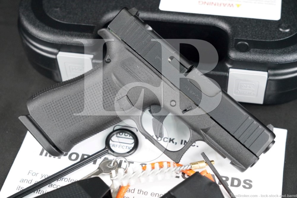 Glock 43X G43X Gen 5 9mm Striker Fired Semi Automatic Pistol