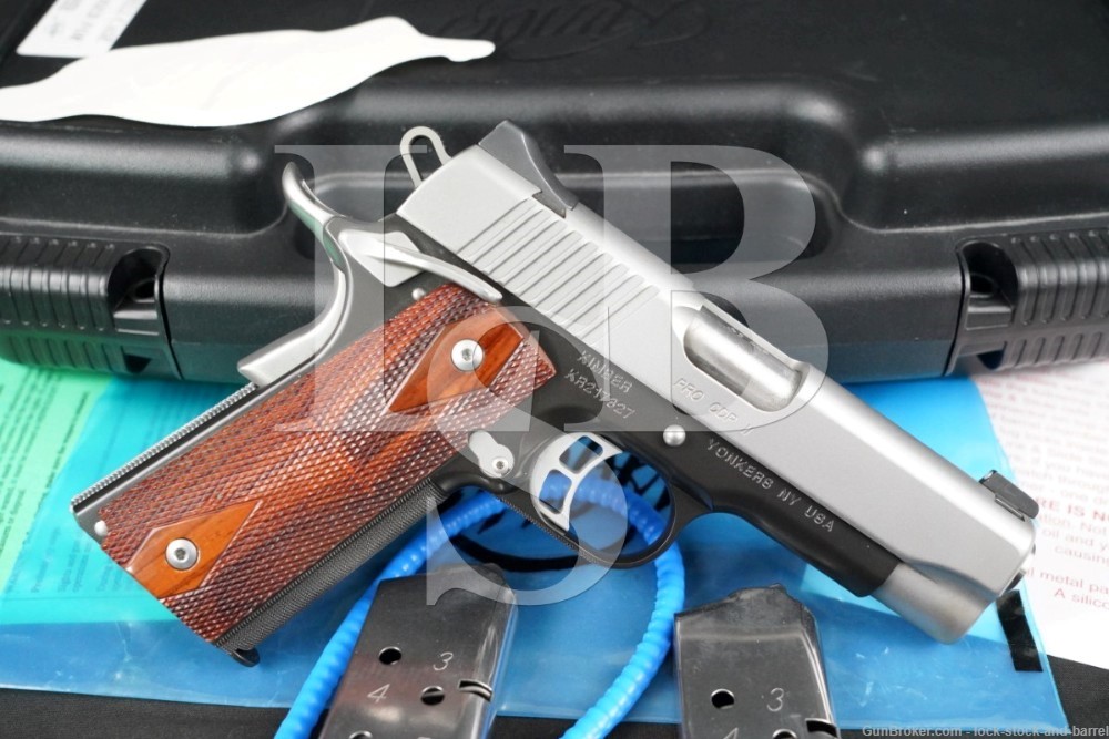 Kimber Custom Shop Pro CDP II Commander 1911 .45 ACP Semi-Auto Pistol & Box