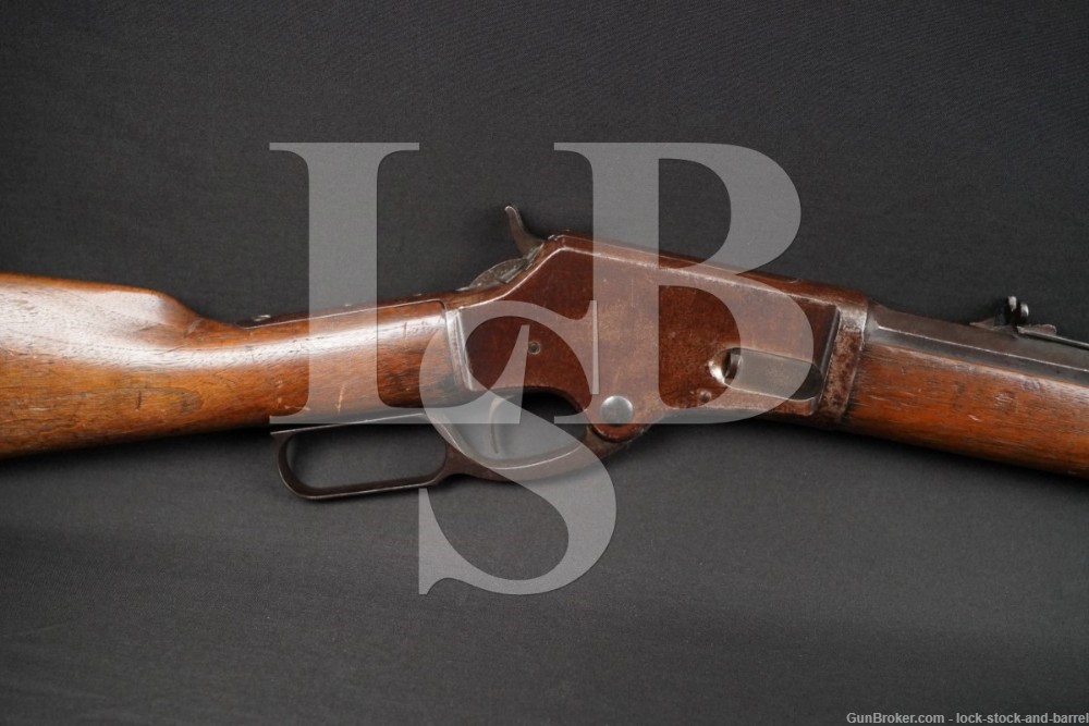 Marlin Firearms Co. Model 1881 Variation 2 .40-60 Lever Rifle, 1887 Antique