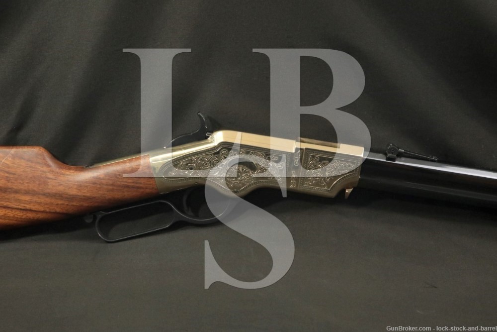 New Original Henry Deluxe Engraved Limited 2nd Edition .44-40 Lever Rifle