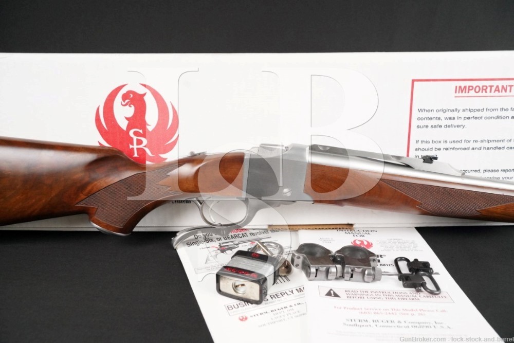 RUGER No. 1 Number 1 #1 11316 257 Roberts Single-Shot Rifle, 2010 Stainless