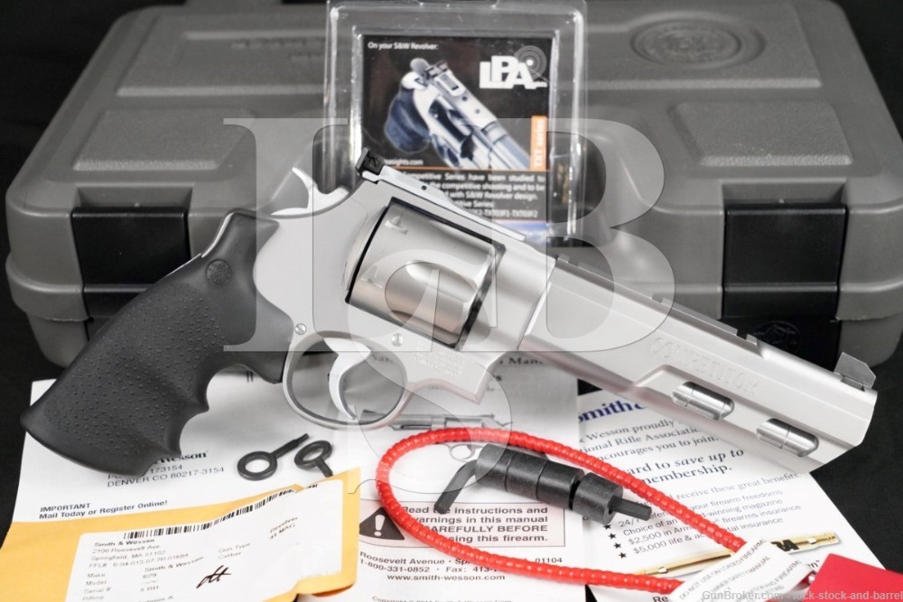 Smith & Wesson Performance Center 629-6 Competitor 170230 .44 Mag Revolver